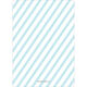 Blue First Birthday One Pattern Invitations Image 2 of 5
